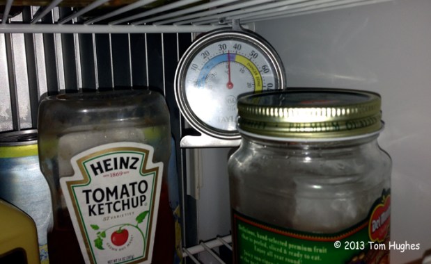 Fridge Temp after Dinosaur Installation