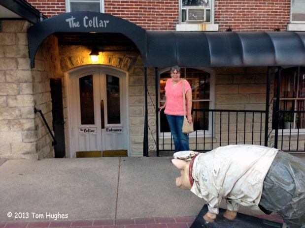 What's with the pigs?