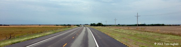 Heading West on Highway 36