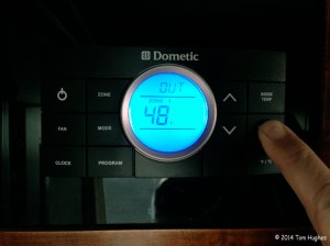 February Morning Temp