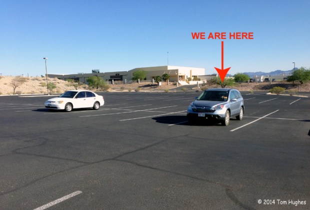 The AZ DMV Parking Lot was Full When We Arrived