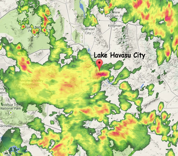 August 3rd Storm Track