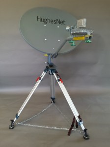 RTC's SpaceWay Spot Beam Sat Dish