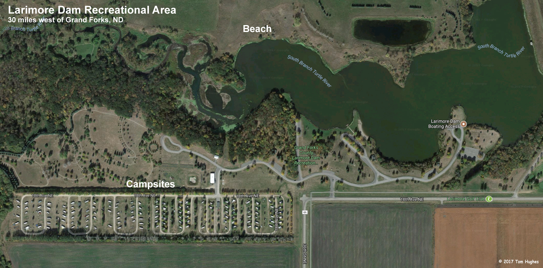 Larimore Dam Recreational Area rvSeniorMoments